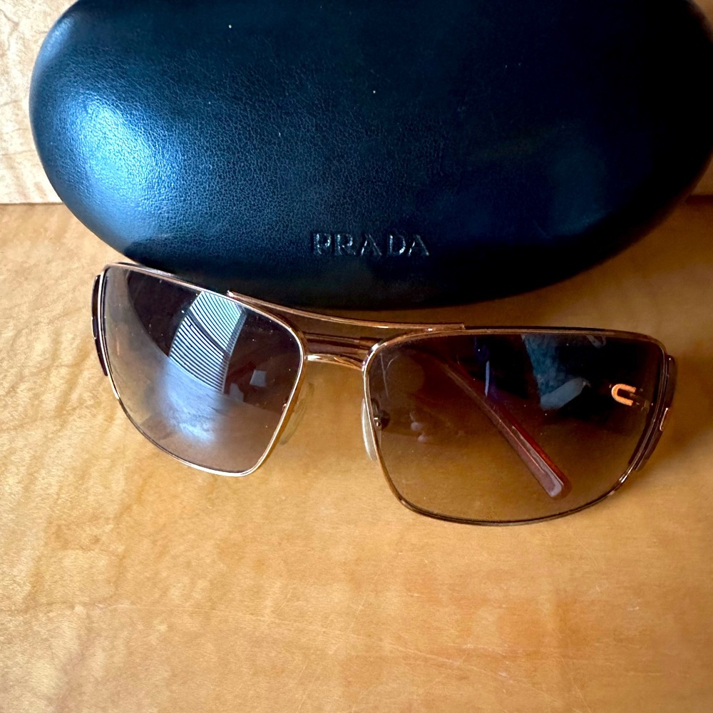 Prada aviator style women’s sunglasses